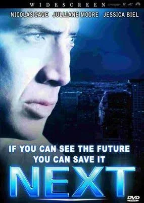 A Movie Quote about Seeing the Future - 1 Next - Movie Poster - A Quote about Seeing the Future