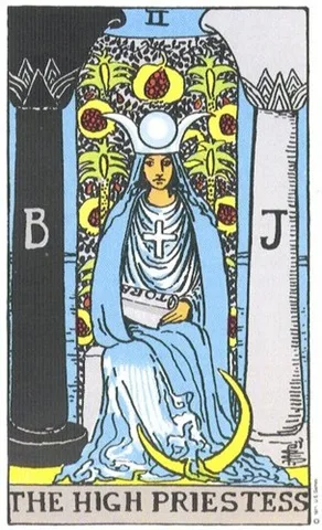 The High Priestess - Rider-Waite-Smith 