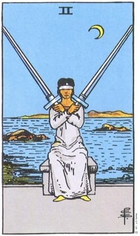 2 of swords 2 of swords