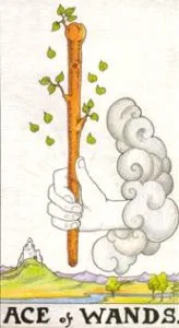 2-3-4 of Cups - Venus-Mercury-Moon in Cancer Decans - Exploring Emotional Security - 48 Ace of Wands - Rider-Waite-Smith Tarot