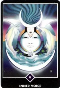Inner Voice - High Priestess from the Osho Zen Tarot Deck
