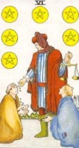 6 of Pentacles