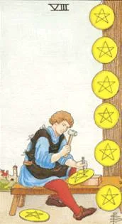 8 of Pentacles 8 of Pentacles