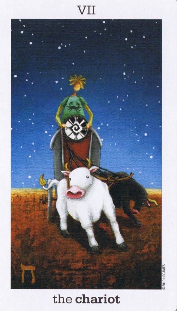 The Chariot - Sun and Moon Tarot Deck
