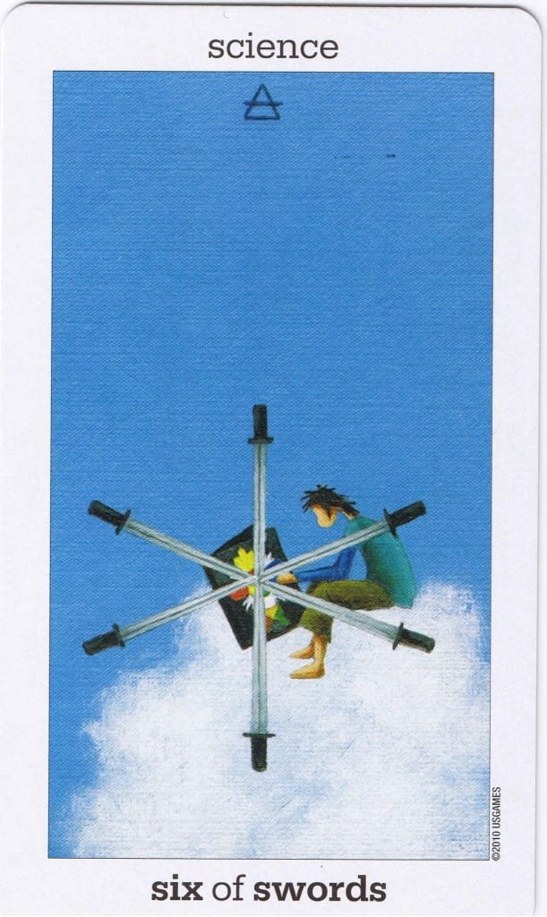 6 of Swords - Sun and Moon Tarot Deck