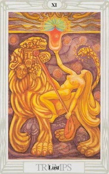 5-6-7 of Wands - Saturn-Jupiter-Mars in Leo Decans: Three Kings Breaking Cycles - 5 Justice - Thoth