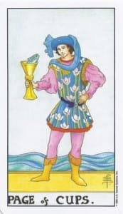 Page of Cups - Rider-Waite-Smith Tarot