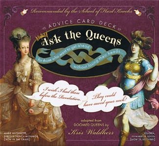 Ask The Queens Advice Card Deck Box