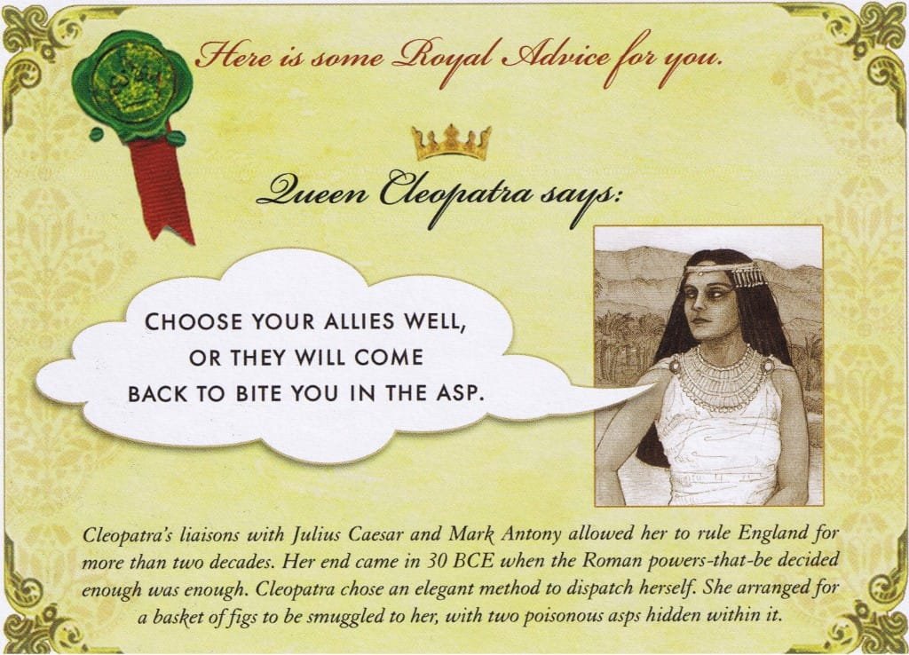 Ask the Queens Advice Deck - Queen Cleopatra