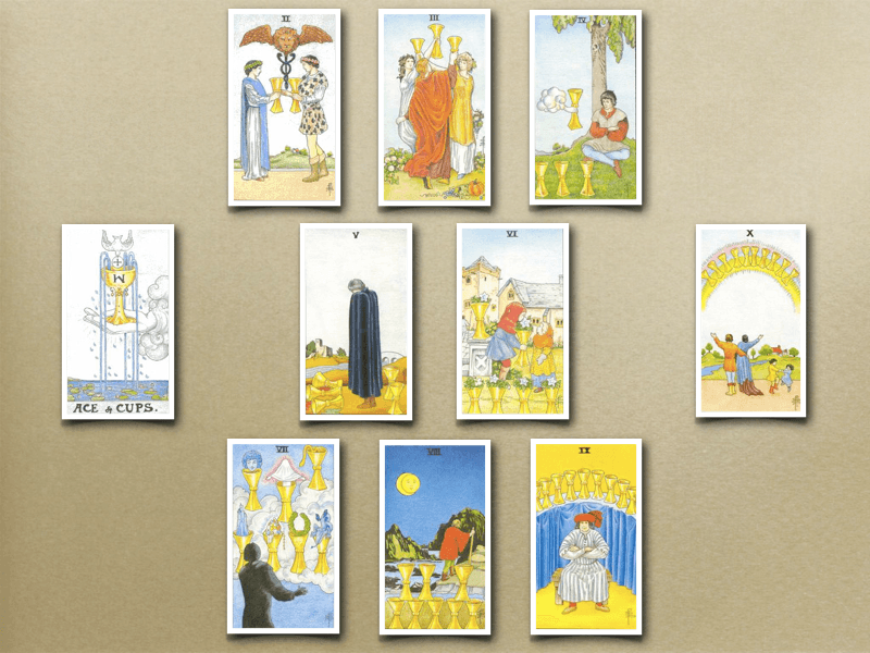 Journey of the Four Suits - Cups