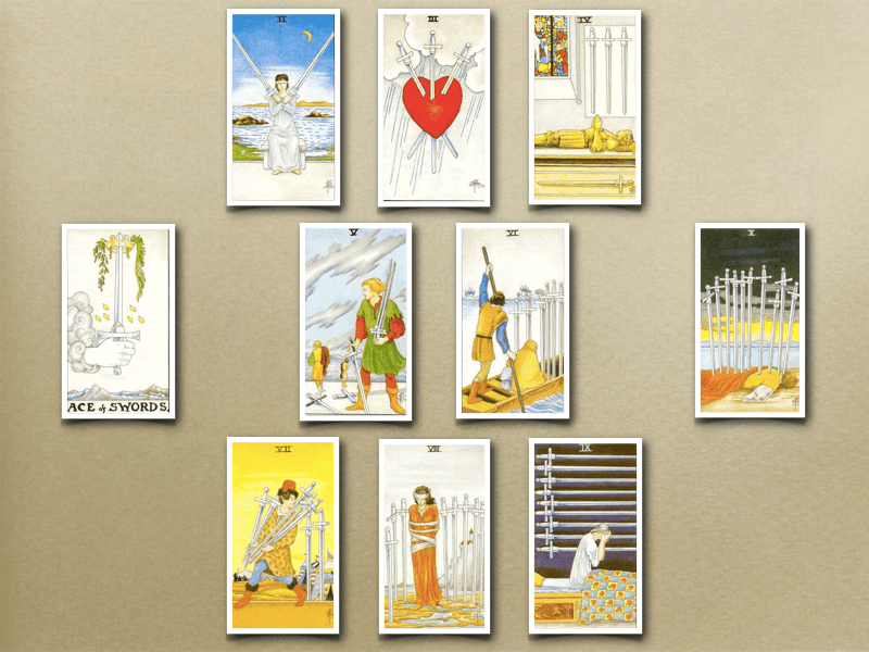 Journey of the Four Suits - Swords Journey of the Four Suits - Swords