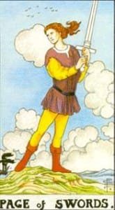 Page of Swords - Rider-Waite-Smith