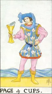 Page of Cups