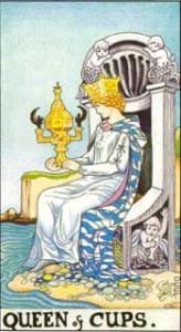 10 of Swords - Sun in Gemini - Overwhelming Mental Exhaustion - 23 Queen of Cups - Rider-Waite-Smith Tarot