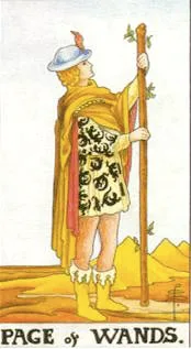 2-3-4 of Cups - Venus-Mercury-Moon in Cancer Decans - Exploring Emotional Security - 53 Page of Wands - Rider-Waite-Smith Tarot