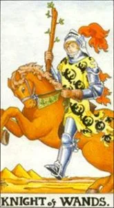 2-3-4 of Cups - Venus-Mercury-Moon in Cancer Decans - Exploring Emotional Security - 60 Knight of Wands - Rider-Waite-Smith Tarot