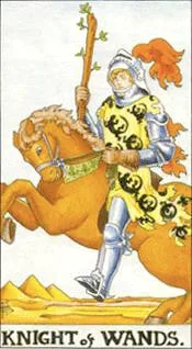 2-3-4 of Cups - Venus-Mercury-Moon in Cancer Decans - Exploring Emotional Security - 61 Knight of Wands - Rider-Waite-Smith Tarot