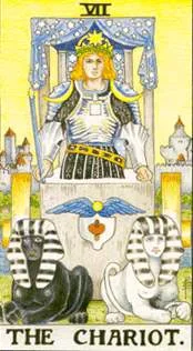 2-3-4 of Cups - Venus-Mercury-Moon in Cancer Decans - Exploring Emotional Security - 3 The Chariot - Rider-Waite-Smith Tarot