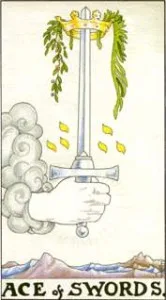Ace of Swords - Rider-Waite-Smith