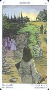 Pagan Tarot - Lovers Card
