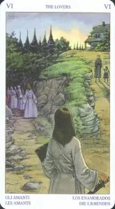 Pagan Tarot - Lovers Card
