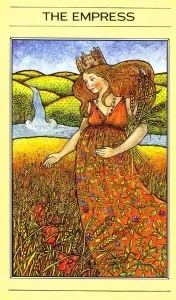 The Mythic Tarot - 2 The Empress - Demeter