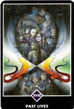 Trump 18 Osho Zen Tarot Past Lives