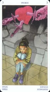 3 of Swords - Pagan Tarot