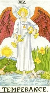 Temperance - Rider-Waite-Smith Tarot