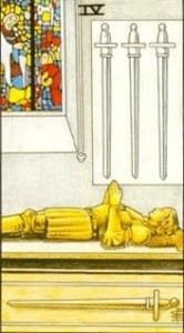 4 of Swords - Rider-Waite-Smith Tarot
