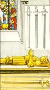 4 of Swords - Rider-Waite-Smith Tarot
