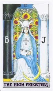 Archetypes in Tarot – The Shadow - 2 The High Priestess - Universal Waite Tarot
