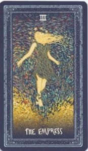 Making and Keeping Your New Years’ Resolutions with your Tarot Cards - 6 3 Major The Empress Prisma Tarot - 3 Major The Empress Prisma Tarot