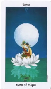 Manifesting Romance using your Tarot Cards - 4 Cups 2 Sun and Moon - Cups 2 Sun and Moon
