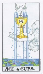 Ace of Cups - Rider-Waite-Smith Tarot