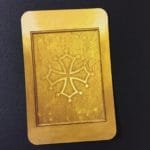 The Cathar Tarot Card Back Design