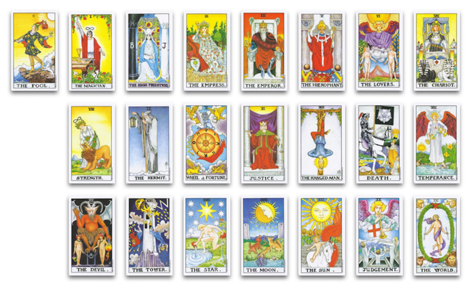 Tarot Card Stories by Joana - 1 Major Arcana e1483824480733 - Major Arcana e1483824480733