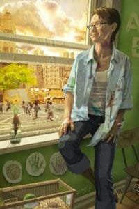 Urban Tarot princess of disks - Urban Tarot princess of disks