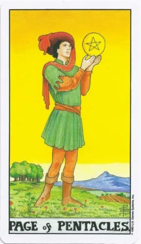 7 of Pentacles: Saturn in Taurus: Overthinking Creates Failure - 36 Page of Pentacles - Rider-Waite-Smith