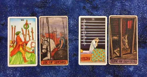 Interpreting Imagery Differences in Rider-Waite-Smith Based Tarot Card Decks - 3 The Univeral Waite Tarot Card Deck and the Game of Thrones Tarot Deck - Imagery Differences and Similarities