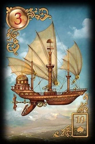 gilded reverie lenormand ship - gilded reverie lenormand ship