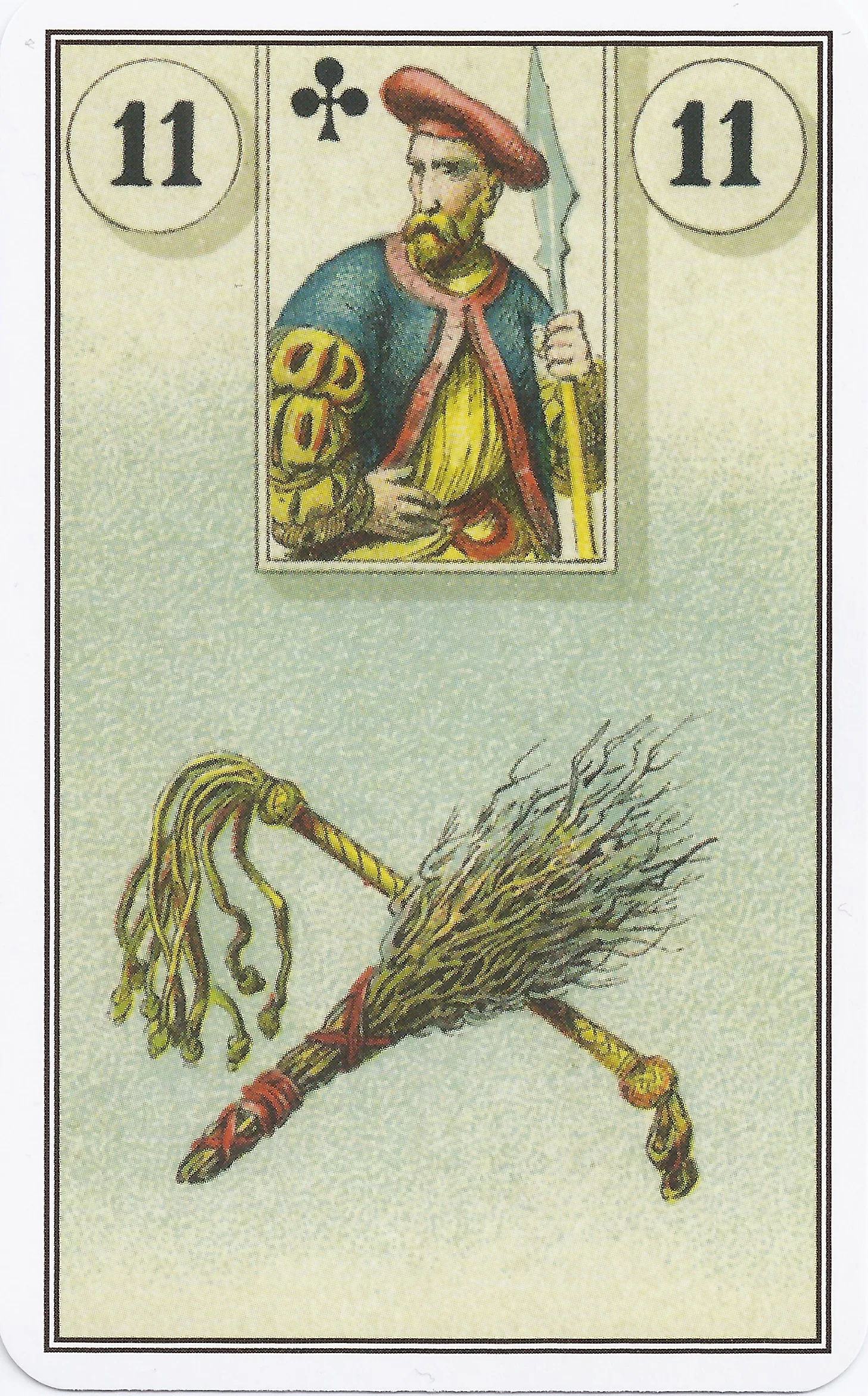 French Cartomancy Lenormand - 11 - Whip