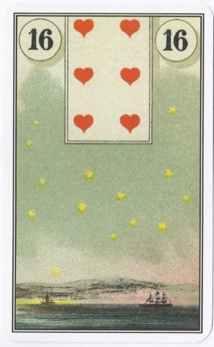 French Cartomancy Lenormand - 16 - Stars