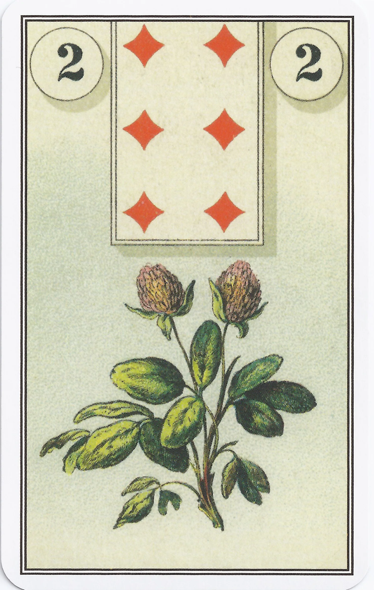 French Cartomancy Lenormand - 2 - Clover