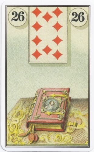 Lenormand Card Meanings: Keywords for All 36 Cards - 27 French Cartomancy Lenormand - 26 - Book