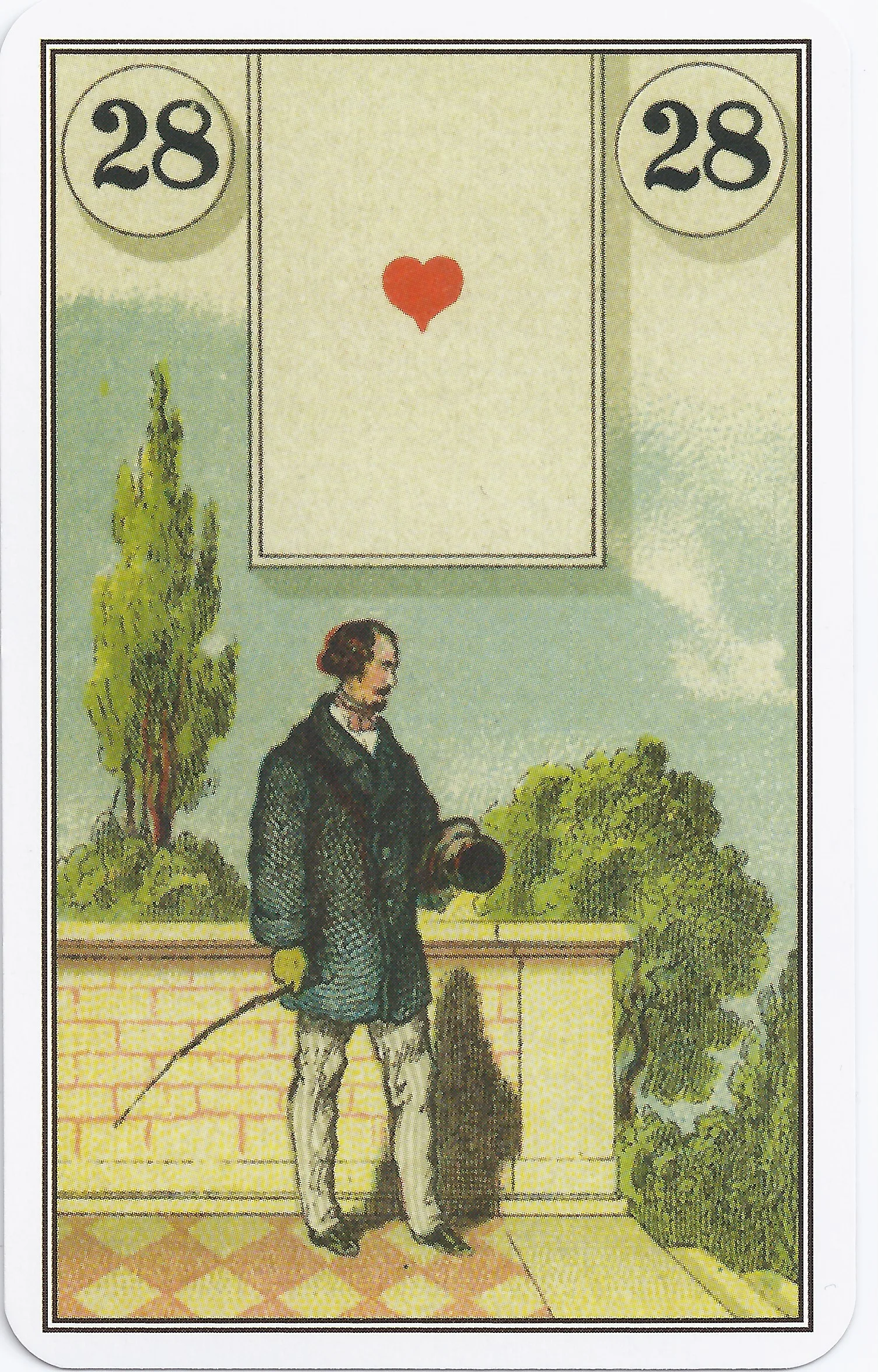 French Cartomancy Lenormand - 28 - Gentleman