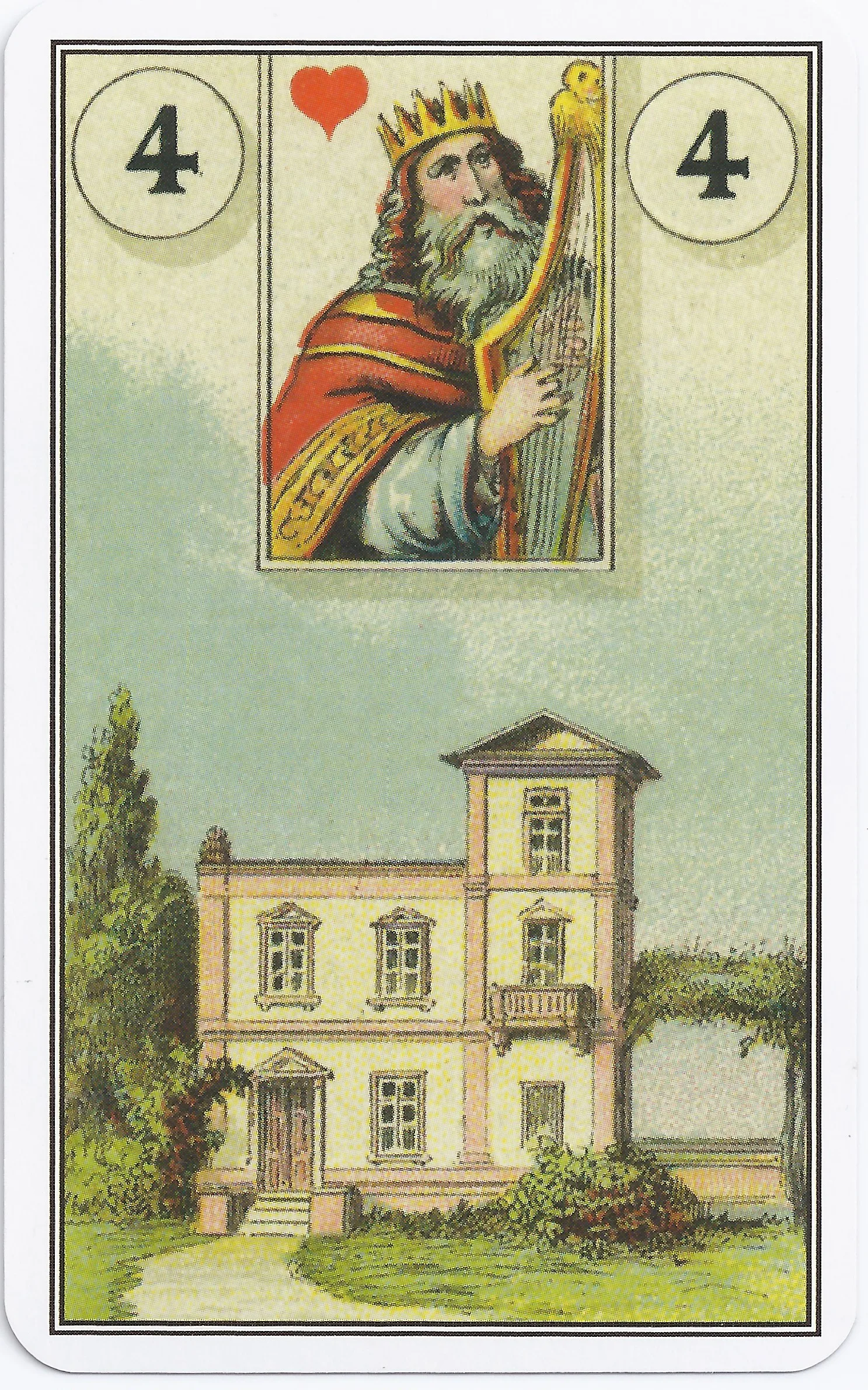French Cartomancy Lenormand - 4 - House