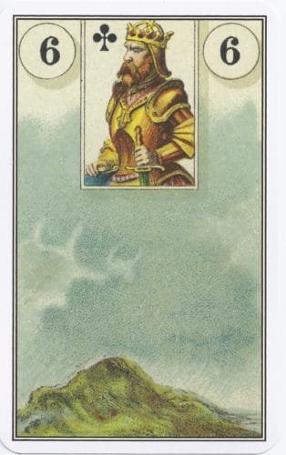 Lenormand Card Meanings: Keywords for All 36 Cards - 7 French Cartomancy Lenormand - 6 - Clouds