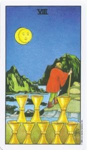 8 of Cups - Rider-Waite-Smith Tarot