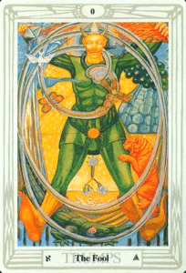0 - The Fool - Thoth Tarot